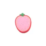 Cute strawberry shaped porous sponge for kitchen cleaning, bathroom washing and baby bathing