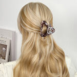 4PCS Hollow Triangle Ponytail Hair Barrettes - Image 3