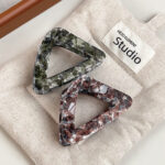 4PCS Hollow Triangle Ponytail Hair Barrettes - Image 8