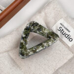 4PCS Hollow Triangle Ponytail Hair Barrettes - Image 7