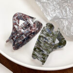4PCS Hollow Triangle Ponytail Hair Barrettes - Image 6