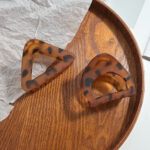 4PCS Matte Leopard Shark Hair Claws - Image 3