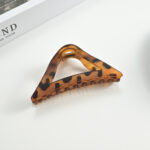 4PCS Frosted Mixed Hair Claw Clips for Women - Image 5