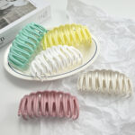 5PCS Colorful Summer Shark Hair Claws - Image 2