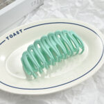 5PCS Colorful Summer Shark Hair Claws - Image 3
