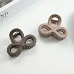 4PCS Bow Decor Thick Shark Hair Claw Clips - Image 4