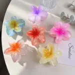 6PCS Gradient Floral Hair Clips for Women - Image 2