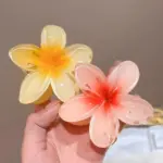 6PCS Gradient Floral Hair Clips for Women - Image 9