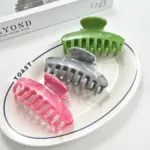 6Pcs Marble Shark Hair Claw Clips - Image 7