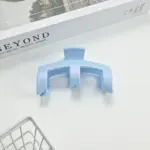 6Pcs Korean Solid Color Mountain Hair Clips - Image 7