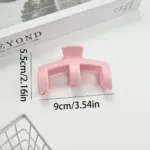 6Pcs Korean Solid Color Mountain Hair Clips - Image 9