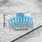 6 Marble Texture Large Shark Hair Clips - Image 10