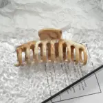 6 Marble Texture Large Shark Hair Clips - Image 8
