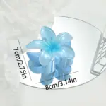 6Pcs Pearl Flower Hair Claw Clips for Women - Image 9