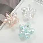6PCS Marble Jelly Flower Hair Claws - Image 2