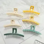 6PCS Two-Tone Jelly Hair Claw Clips - Image 3