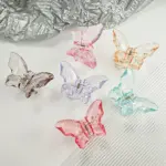 6Pcs Butterfly Wave Hair Claw Clips - Image 2