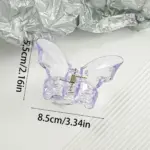6Pcs Butterfly Wave Hair Claw Clips - Image 9