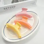 6Pcs Candy Color Large Shark Claw Clips - Image 3