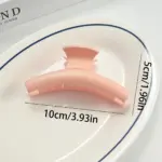 6Pcs Candy Color Large Shark Claw Clips - Image 10