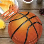 147Pcs Basketball Party Tableware & Decor Set - Image 9