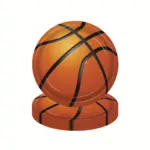 147Pcs Basketball Party Tableware & Decor Set - Image 8