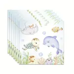 144Pcs Sea Life Party Tableware Set - Image 10
