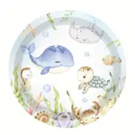 144Pcs Sea Life Party Tableware Set - Image 9