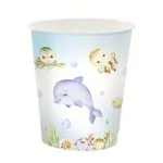 144Pcs Sea Life Party Tableware Set - Image 7