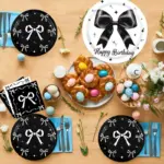 146pc Coquette Party Set for 24 Guests - Image 2