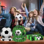 123Pcs Football Party Tableware Set - Image 3