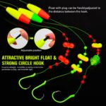 1PCS Lunar glow rotating fishing hook set - Image 3