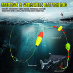 1PCS Lunar glow rotating fishing hook set - Image 7