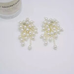1PCS Pearl tassel earrings - Image 6