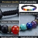 1PCS Natural stone beaded bracelet - Image 6