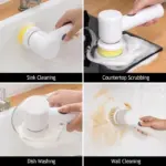 1PCS Multifunctional Electric Cleaning Brush - Image 4