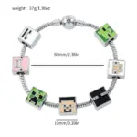 Minecraft Pandora Charm Bracelet - Image 7