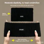 4PCS Ponytail Knit Headband - Image 8