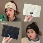 4PCS Ponytail Knit Headband - Image 6