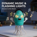1PCS Spooky jellyfish electrically dancing octopus - Image 4