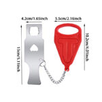 1PCS Household Anti-Theft Portable Door Lock - Image 9