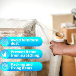 1PCS Heavy-duty plastic packaging film - Image 9