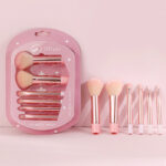 6PCS Pink Soft Synthetic Makeup Brush - Image 4