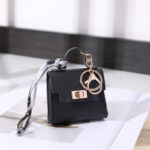 1PCS Silk Scarf Keychain Bag Charm - Image 5