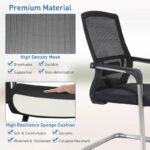 3PCS Breathable Mesh Arch Back Office & Home Chairs - Image 4