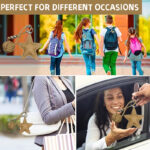 1PCS Star Knot Keychain Bag Hanging Accessory - Image 5