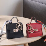 1PCS Silk Scarf Keychain Bag Charm - Image 6