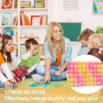 Stress Relief Silicone Pencil Case - Image 9