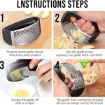 1PCS Stainless steel garlic press - Image 4