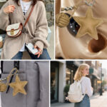 1PCS Star Knot Keychain Bag Hanging Accessory - Image 2